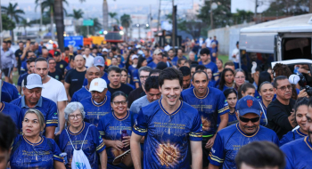 Daniel Vilela vistoria estrutura do Governo de Goiás para acolher romeiros durante caminhada a Trindade